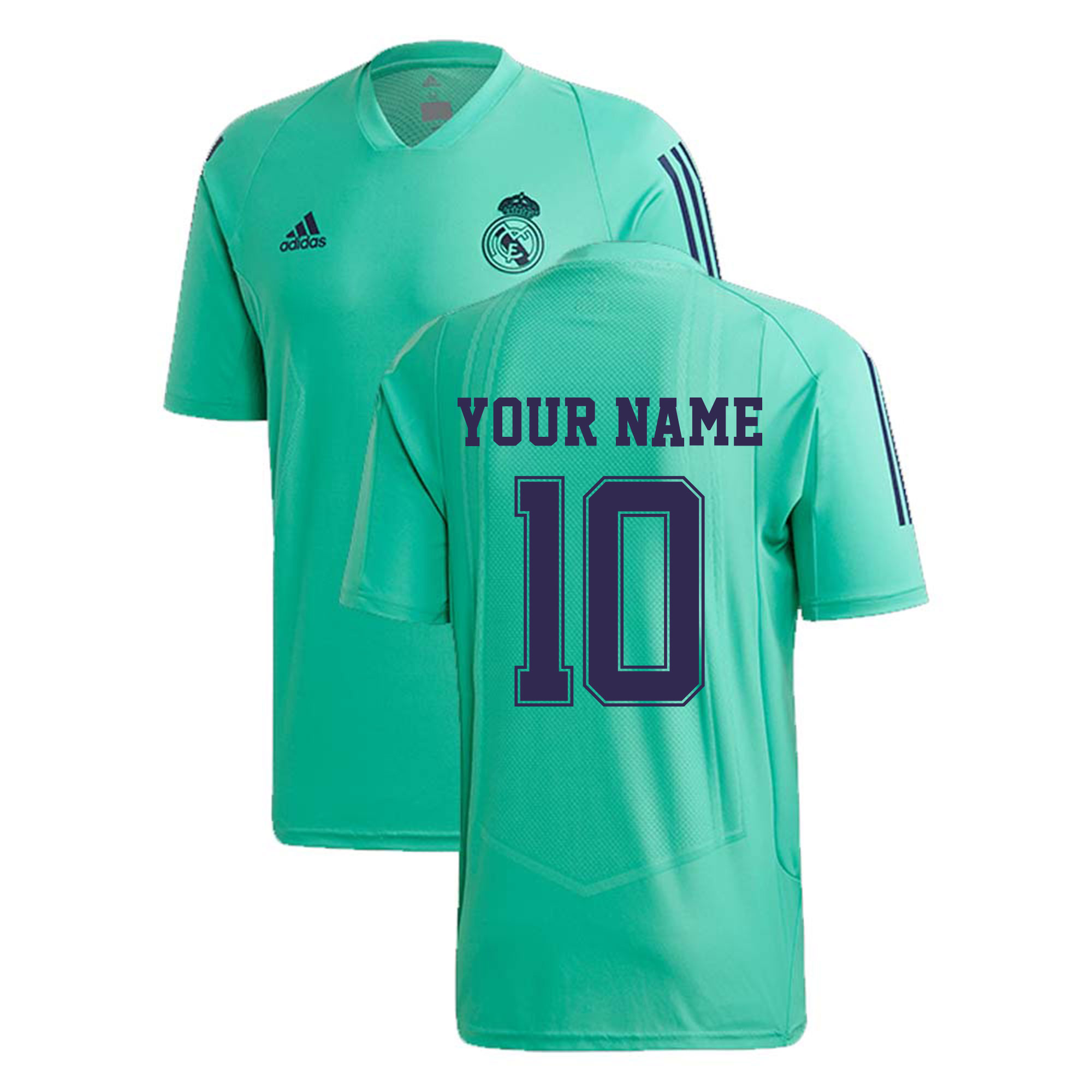 Click to view product details and reviews for 2019 2020 Real Madrid Adidas Eu Training Shirt Green Your Name. Click to view product details and reviews for 2019 2020 Real Madrid Adidas Eu Training Shirt Green Your Name.
