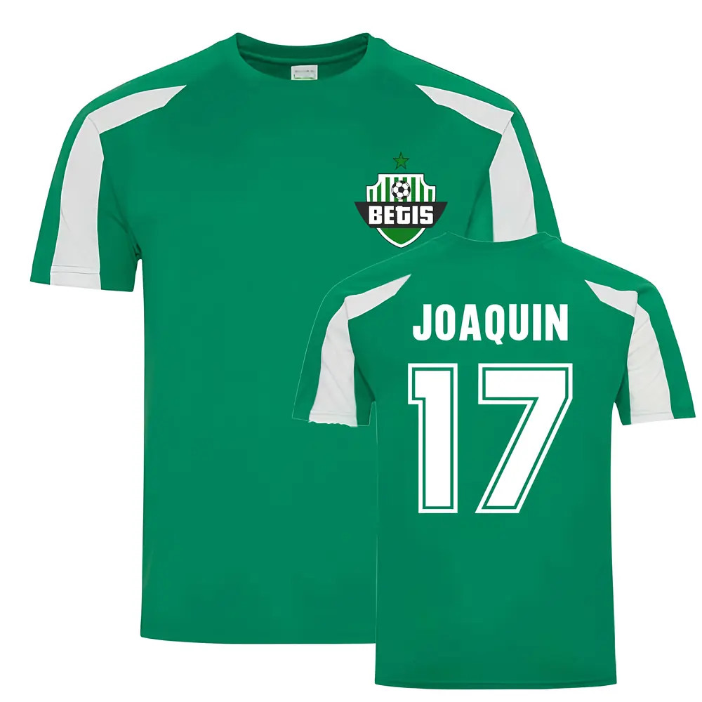 Joaquin Betis Sports Training Jersey (Green) Polyester Real Betis Uksoccershop Men's Green Small