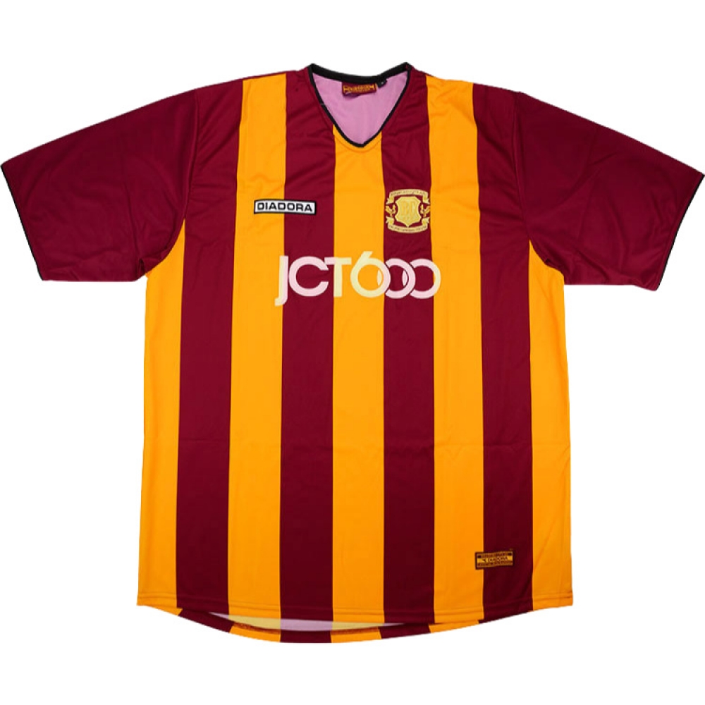 Bradford City 2003-04 Home Football Shirt (Dean Windass 8) ((Very Good) XL)