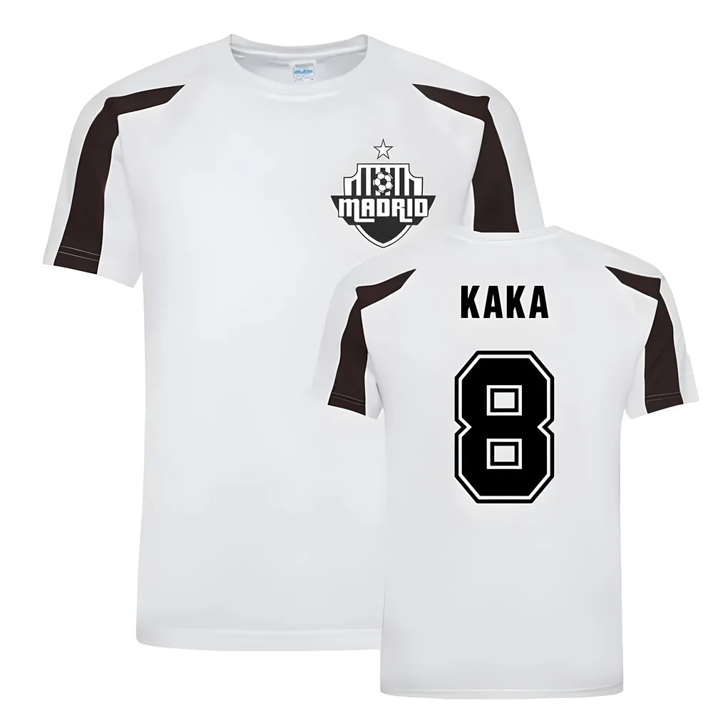 Kaka Madrid Sports Training Jersey (White) Polyester Real Madrid Uksoccershop Men's White Xxl