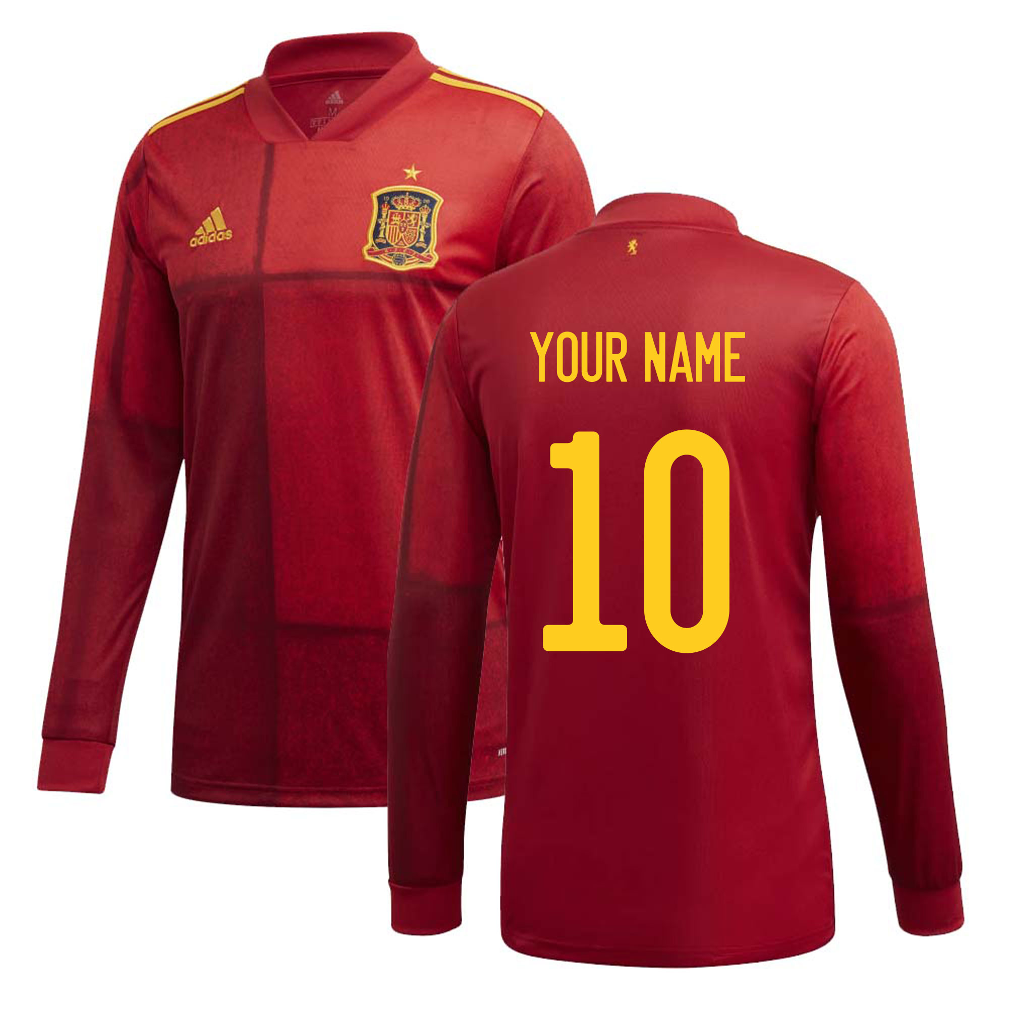 Click to view product details and reviews for 2020 2021 Spain Home Adidas Long Sleeve Shirt Your Name. Click to view product details and reviews for 2020 2021 Spain Home Adidas Long Sleeve Shirt Your Name.