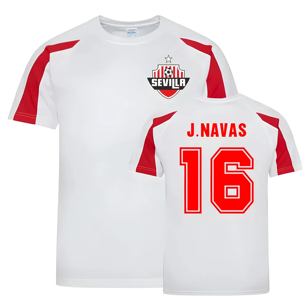 Click to view product details and reviews for Jesus Navas Sevilla Sports Training Jersey White. Click to view product details and reviews for Jesus Navas Sevilla Sports Training Jersey White.