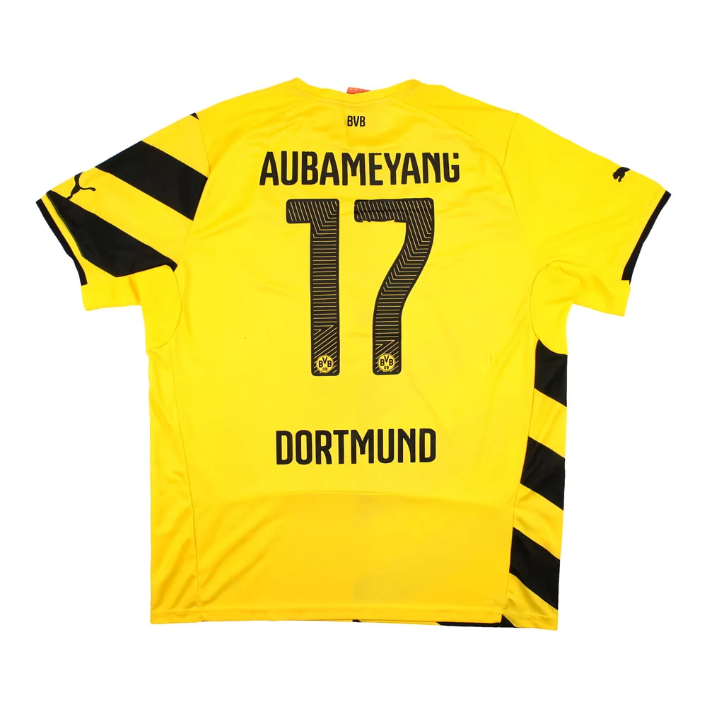 Borussia Dortmund 2014-15 Special Signed Cup Home Shirt (XL