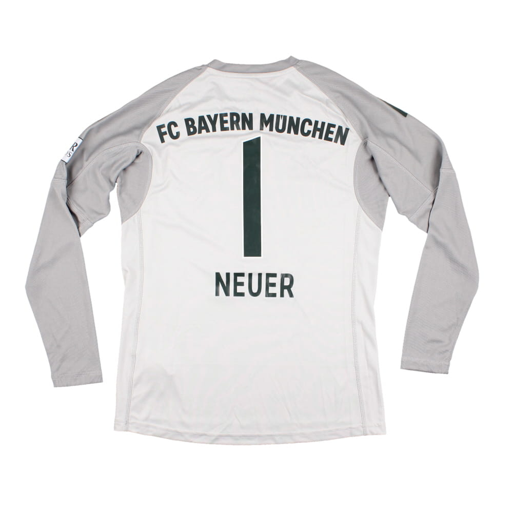 No13 Cillesse White Goalkeeper Long Sleeves Jersey