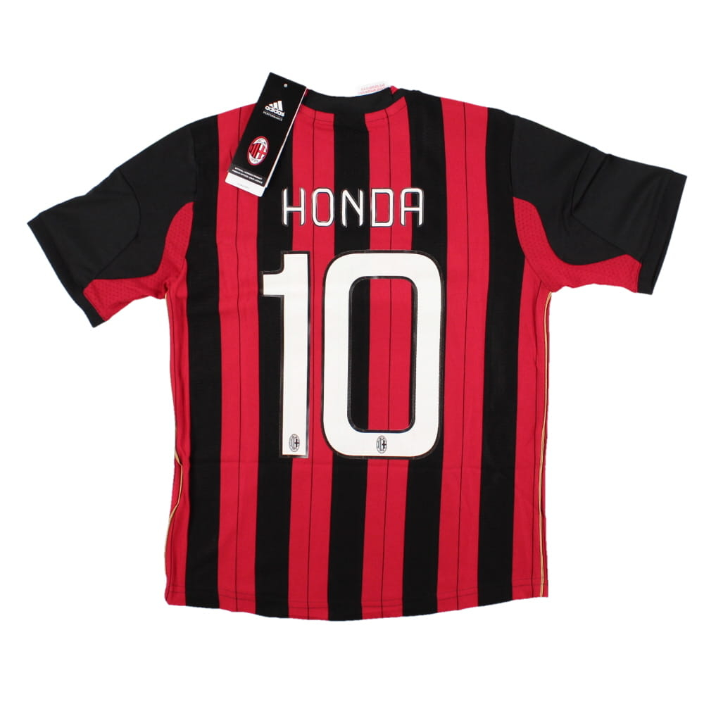 AC Milan 2013-14 Home Shirt (XSB) Honda #10 (Mint) [A5yi0N