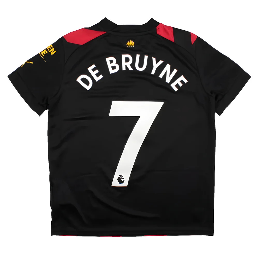 De Bruyne Man City Black Jersey 2019 2020/21 Manchester City Away