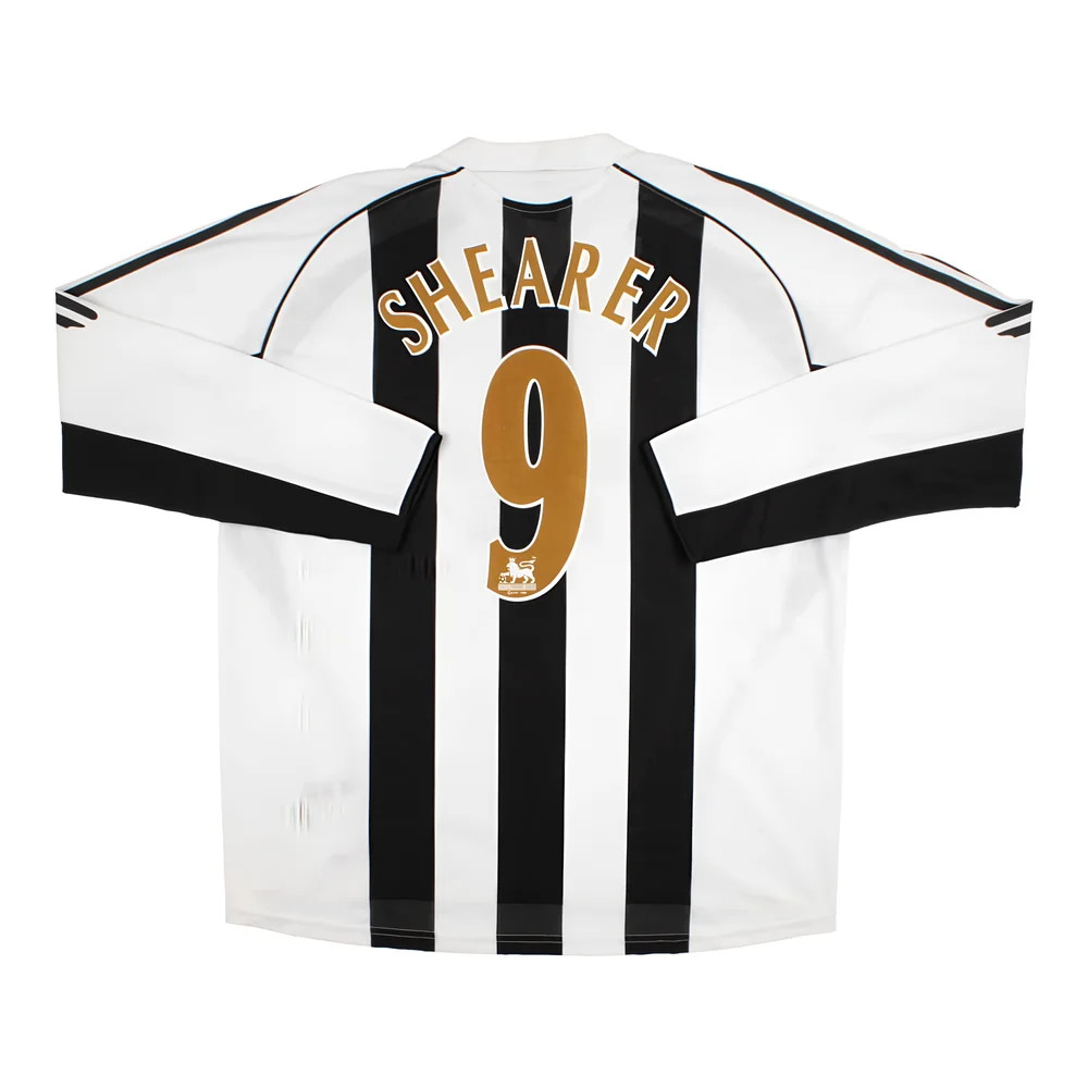 Newcastle United 2005-07 Long Sleeve Home Shirt (XL) Shearer #9