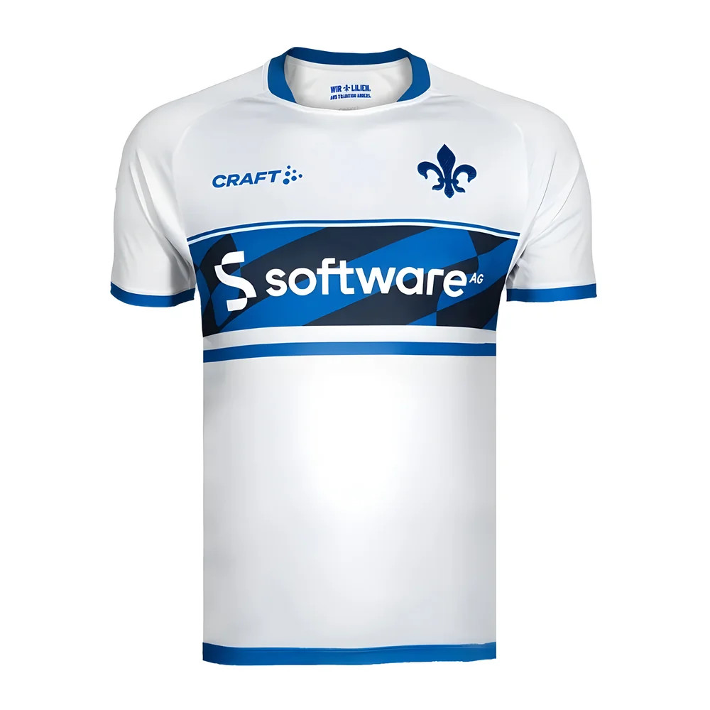'22-'23 Darmstadt Away Shirt ) (Mint) Polyester Made By: Craft Men's Blue Extra Small