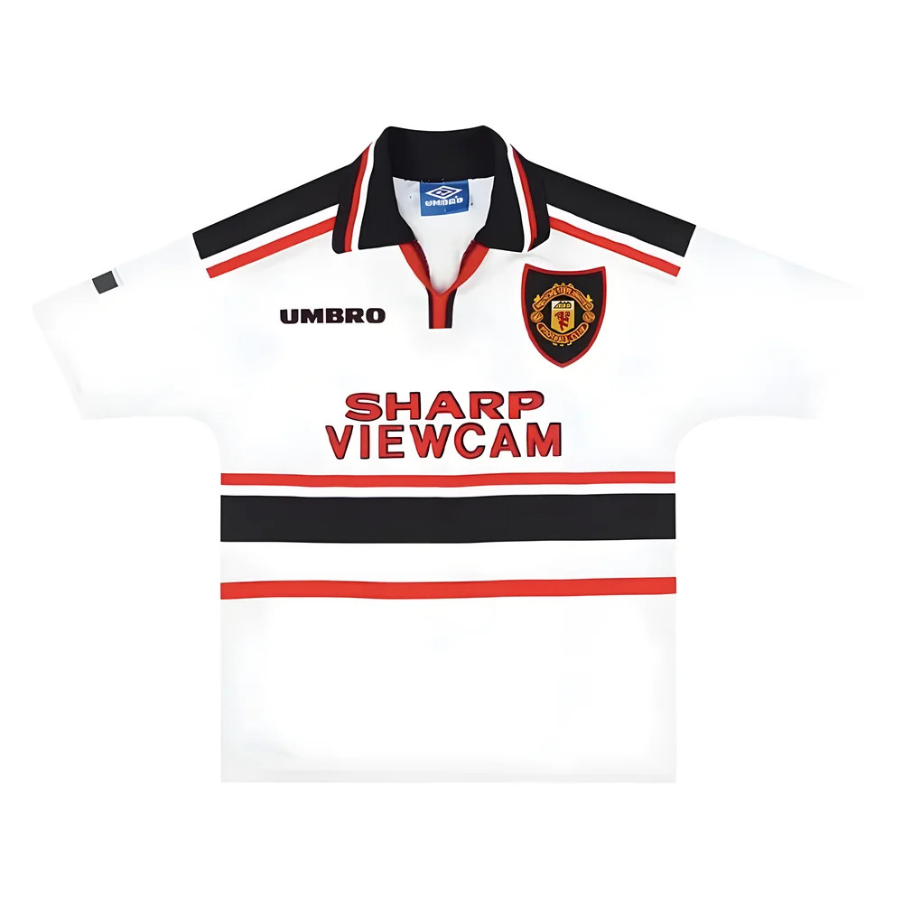 ウェア Manchester United 1997/98 Away Uniform Manchester United 1997-98 Away Shirt (M) (Excellent) [5GLj4u