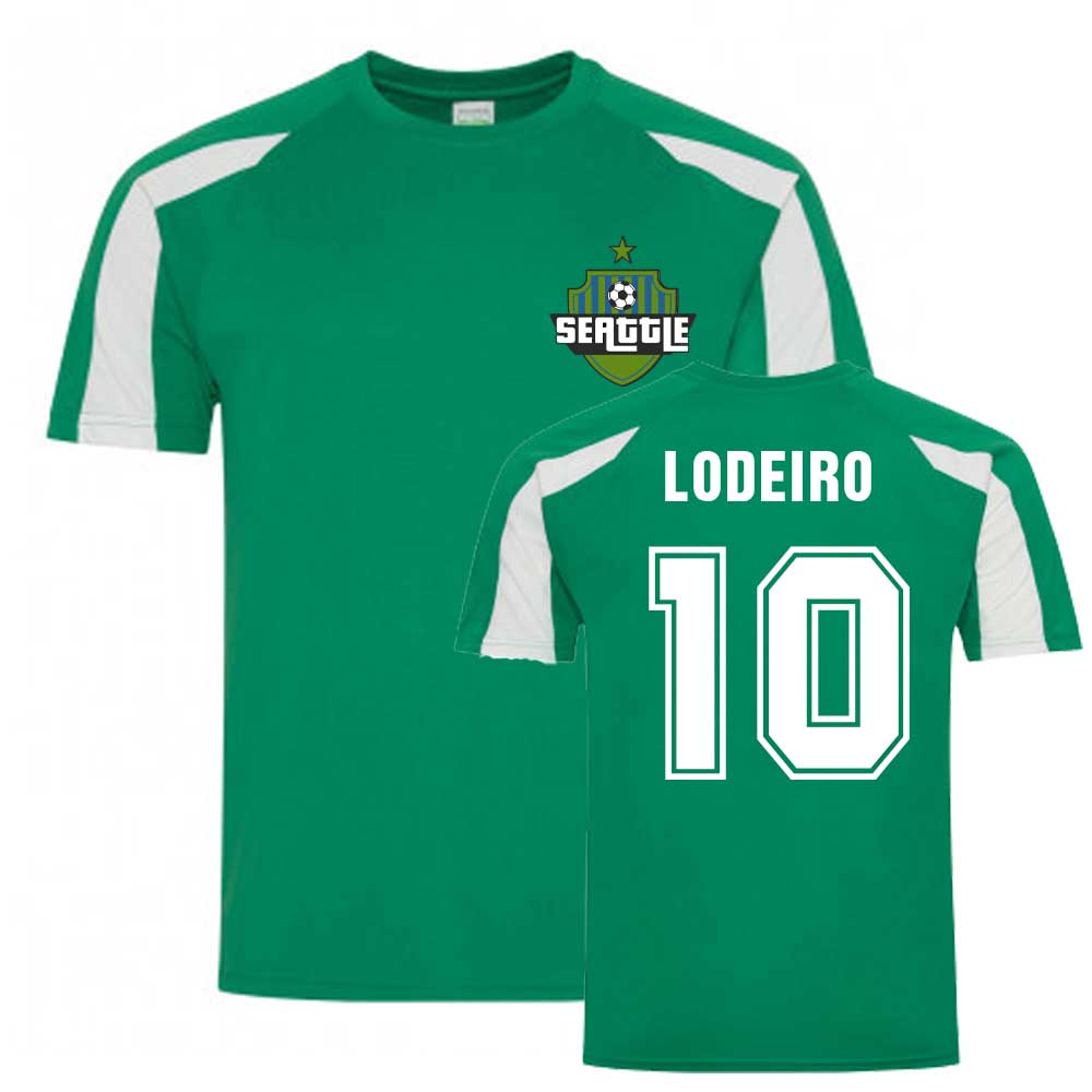 Click to view product details and reviews for Nicolas Lodeiro Seattle Sports Training Jersey Green.