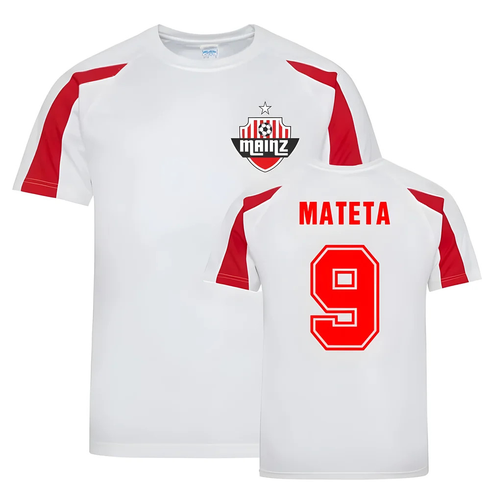 Click to view product details and reviews for Jean Philippe Mateta Mainz Sports Training Jersey White. Click to view product details and reviews for Jean Philippe Mateta Mainz Sports Training Jersey White.