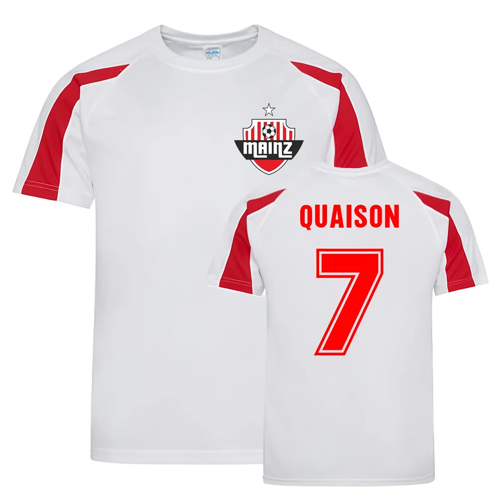 Click to view product details and reviews for Robin Quaison Mainz Sports Training Jersey White. Click to view product details and reviews for Robin Quaison Mainz Sports Training Jersey White.