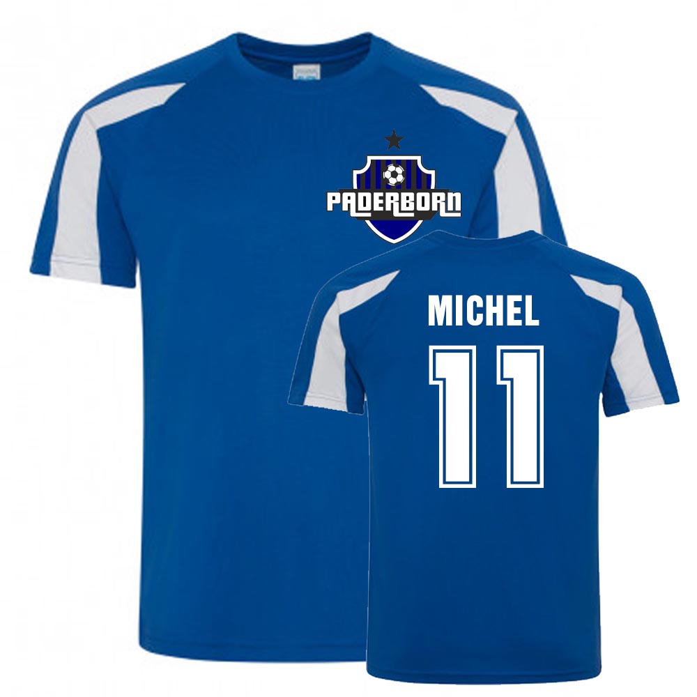 Click to view product details and reviews for Sven Michel Paderborn Sports Training Jersey Blue.