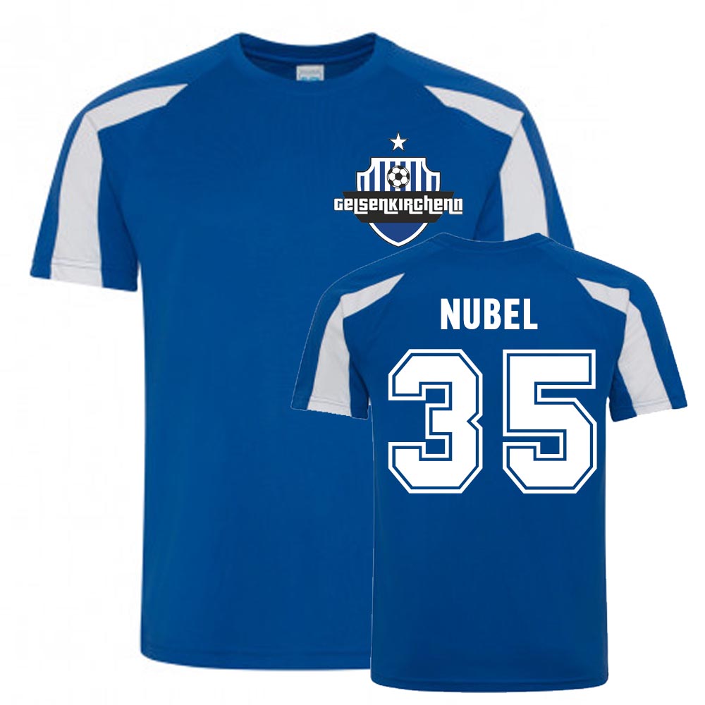 Click to view product details and reviews for Alexander Nubel Schalke Sports Training Jersey Blue.