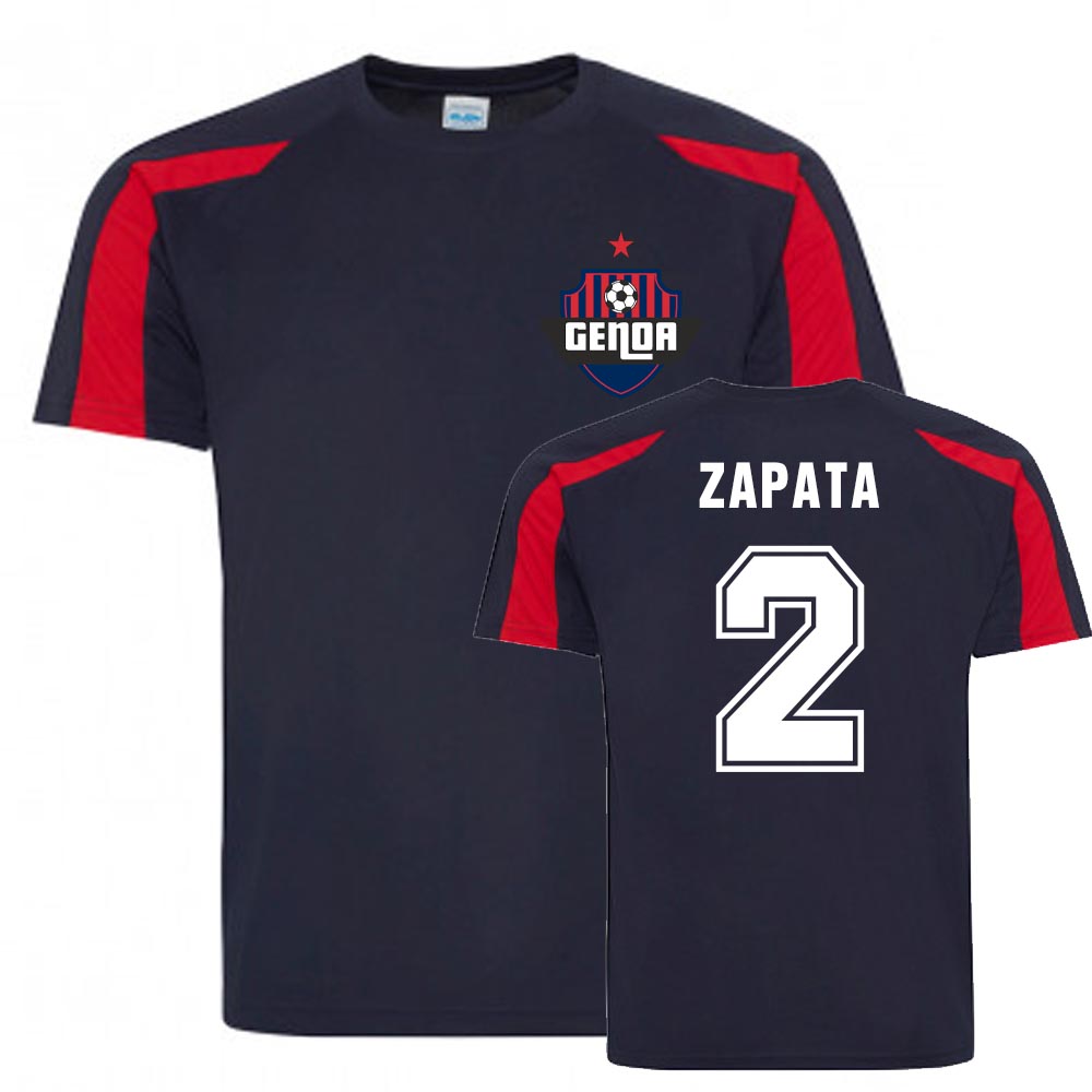 Click to view product details and reviews for Cristian Zapata Genoa Sports Training Jersey Navy.