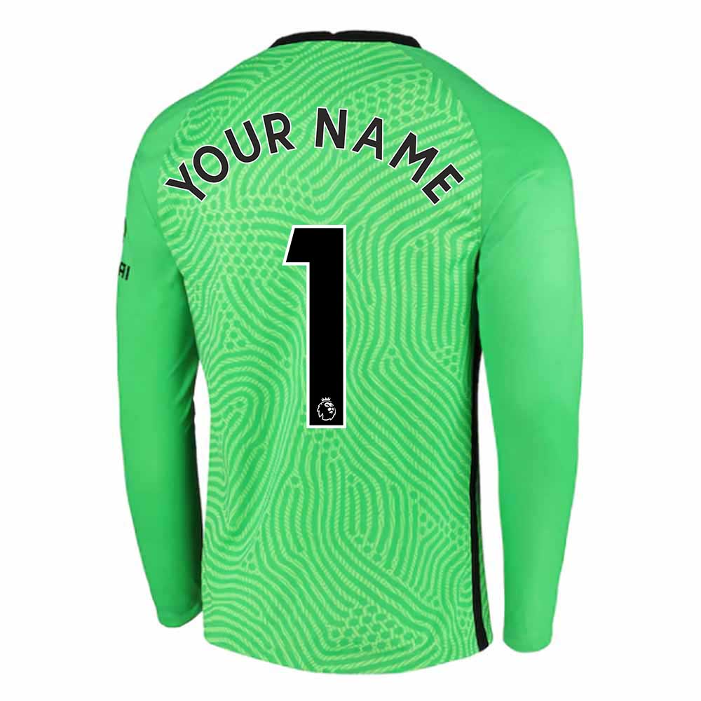 Click to view product details and reviews for 2020 2021 Chelsea Home Nike Goalkeeper Shirt Green Kids Your Name.