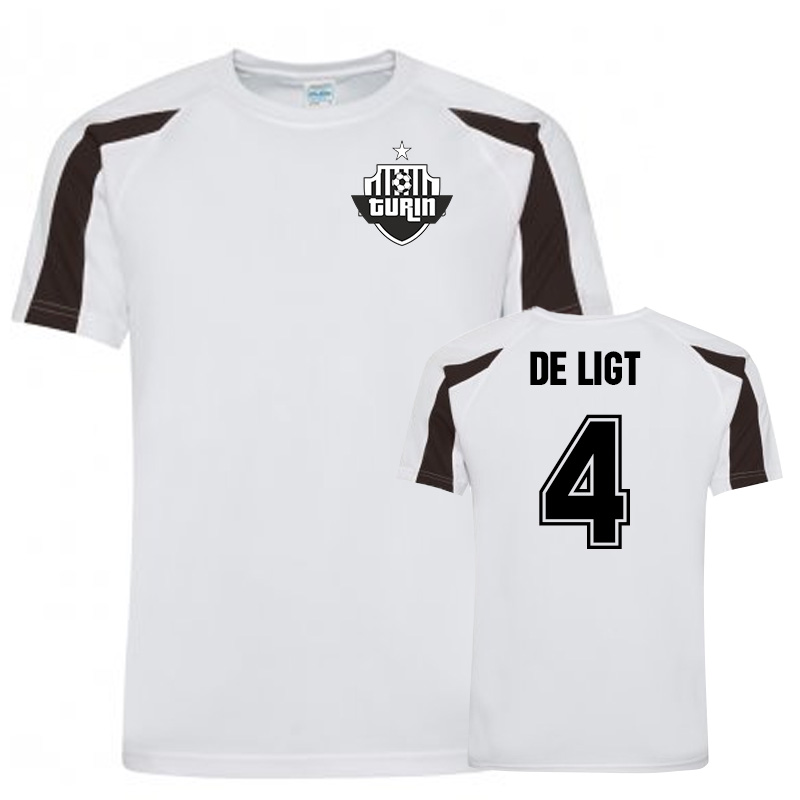 Click to view product details and reviews for Matthijs De Ligt Juventus Sports Training Jersey White.