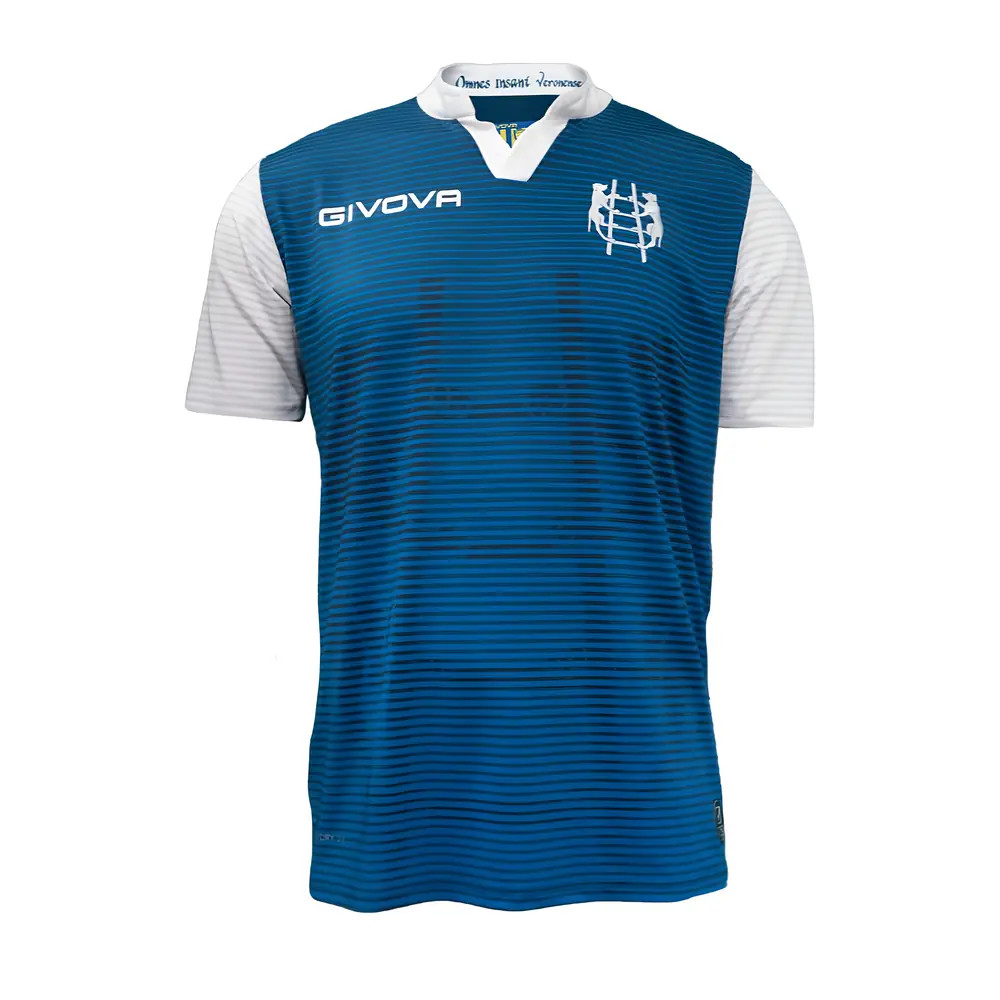 '20-'21 Chievo Verona Third Shirt (Mint) Polyester Made By: Givova Men's Navy Extra Large