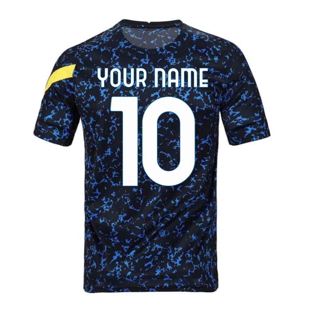 Click to view product details and reviews for 2020 2021 Inter Milan Nike Pre Match Training Shirt Blue Your Name.