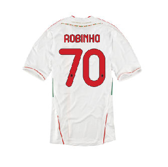 2011-12 AC Milan Away Shirt (Robinho 70 