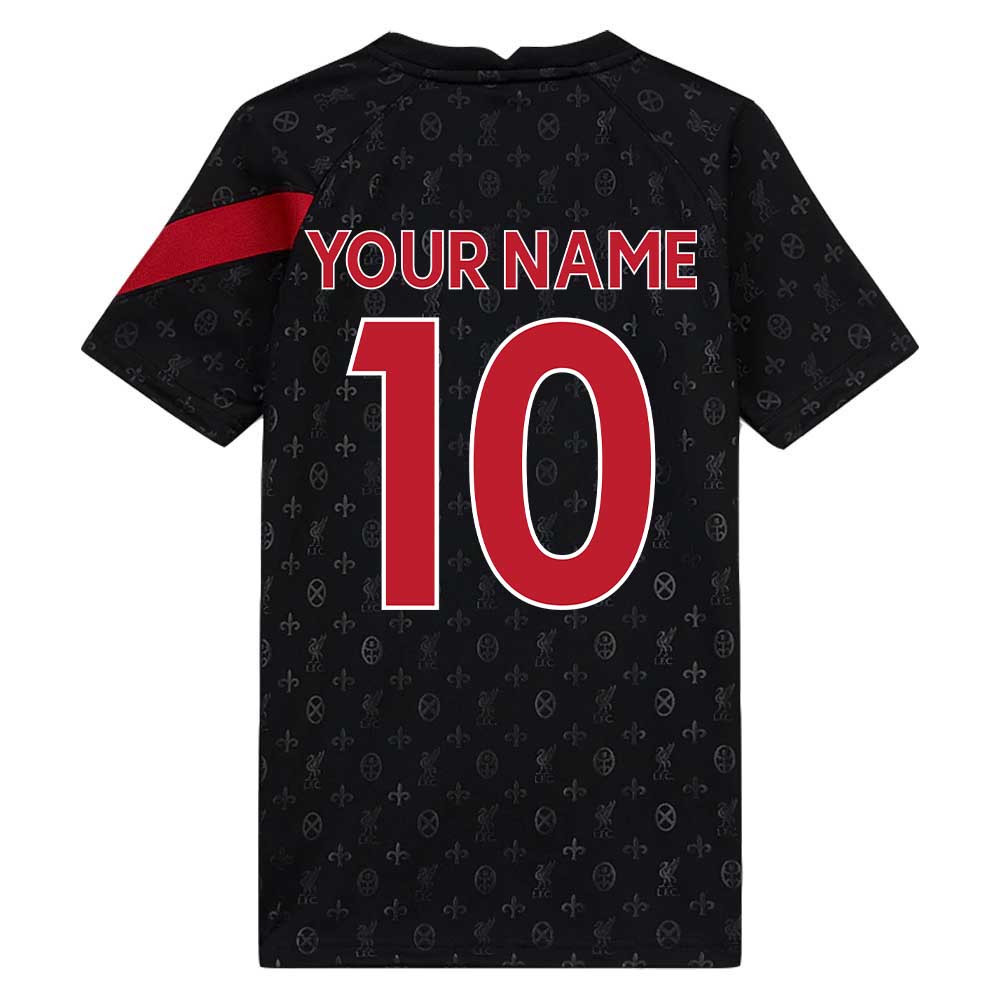 Click to view product details and reviews for 2020 2021 Liverpool Pre Match Training Shirt Black Your Name.