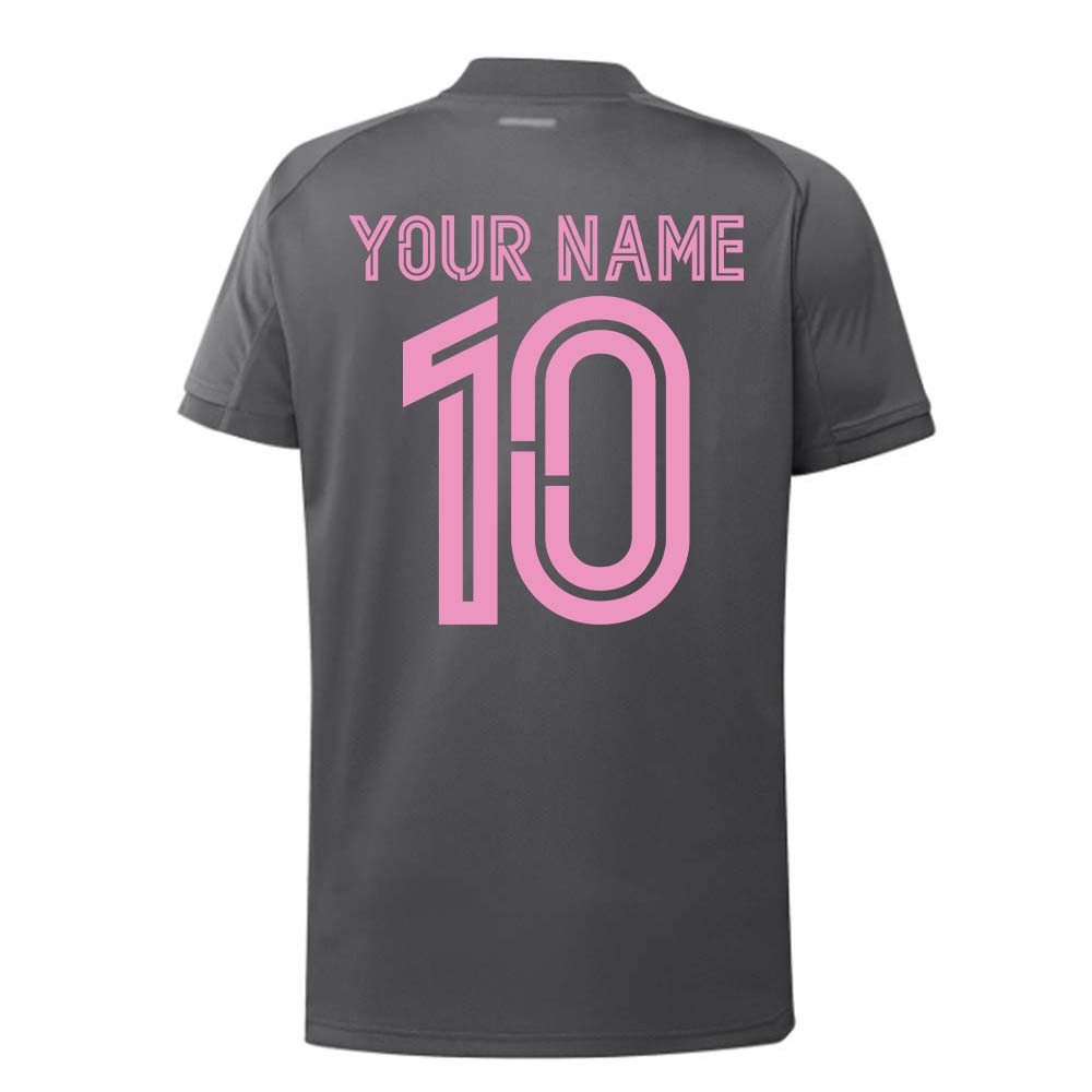 Click to view product details and reviews for 2020 2021 Real Madrid Adidas Training Shirt Grey Kids Your Name.