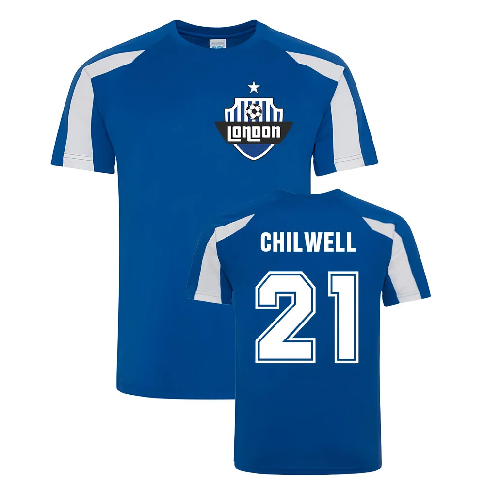 Ben Chilwell Sport Training Jersey (Blue) Polyester Chelsea Uksoccershop Men's Blue Xxl