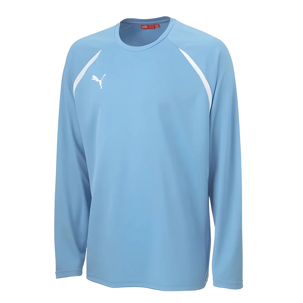 light blue puma shirt