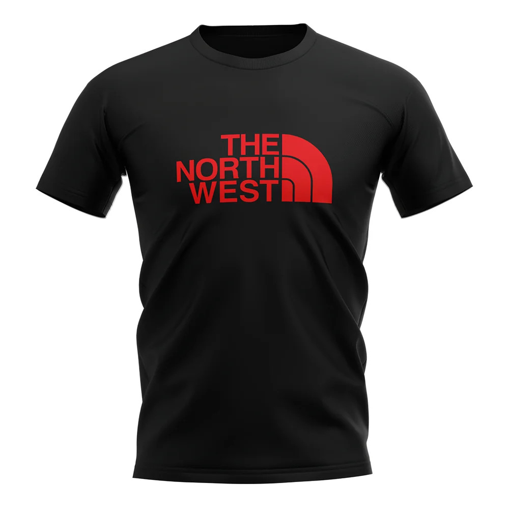Manchester The North West T-Shirt (Black) Polyester Manchester United Uksoccershop Men's Black Small