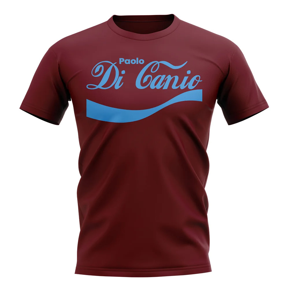 Dicanio Enjoy T-Shirt (Maroon) Polyester West Ham Uksoccershop Men's Maroon Extra Large