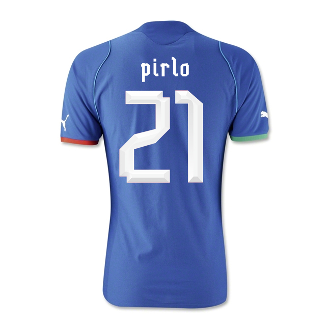2013-14 Italy Home Shirt (Pirlo 21 