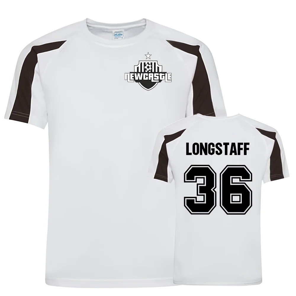 Sean Longstaff Newcastle Sports Training Jersey ( Polyester Uksoccershop Men's White Large