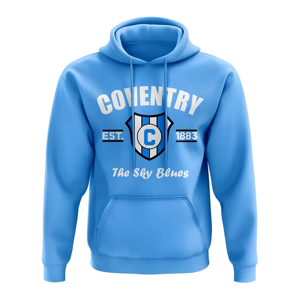 Click to view product details and reviews for Coventry Established Hoody Sky. Click to view product details and reviews for Coventry Established Hoody Sky.