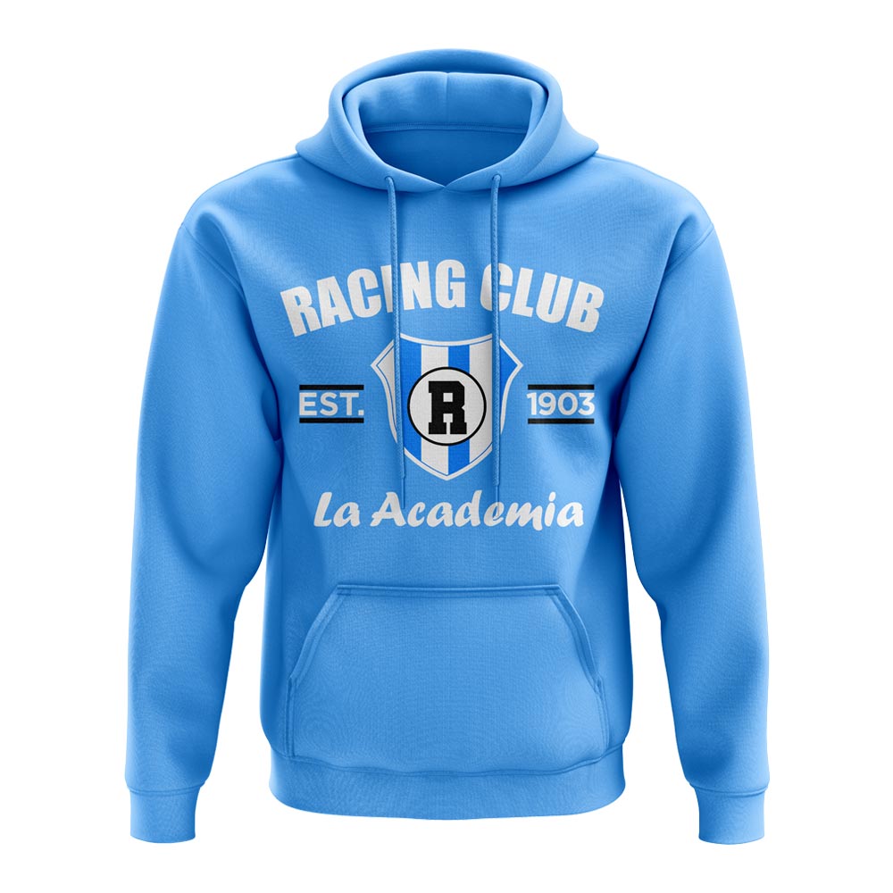 Click to view product details and reviews for Racing Club Established Hoody Sky.