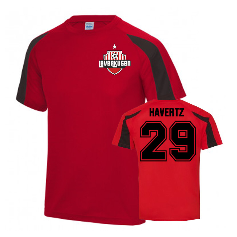 Click to view product details and reviews for Kai Havertz Bayer Leverkusen Sports Training Jersey Red.