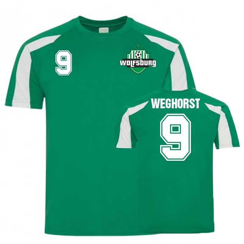 Click to view product details and reviews for Wout Weghorst Vfl Wolfsburg Sports Training Jersey Green.