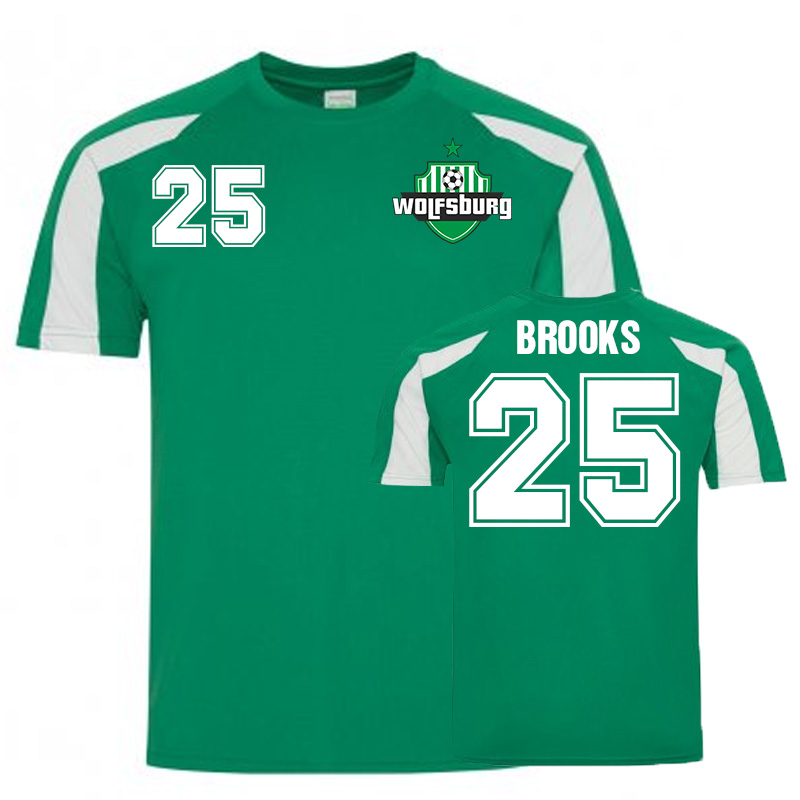 Click to view product details and reviews for John Brooks Vfl Wolfsburg Sports Training Jersey Green.