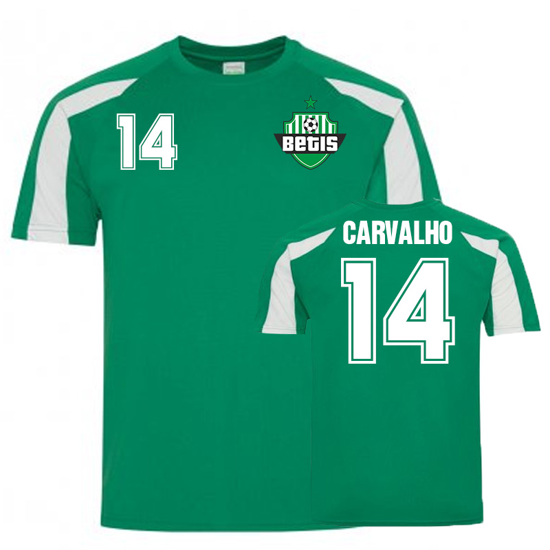 Click to view product details and reviews for William Carvalho Real Betis Sports Training Jersey Green.