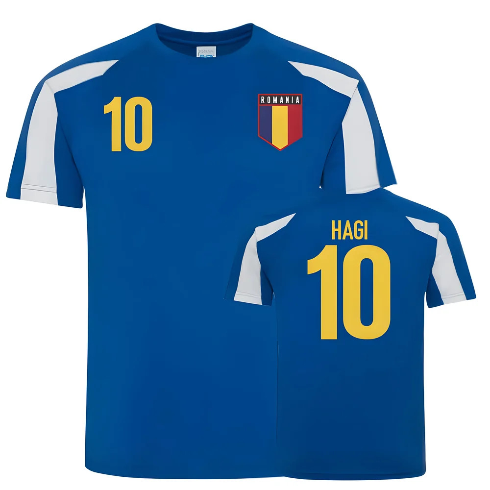 Click to view product details and reviews for Romania Sports Training Jerseys Hagi 10.