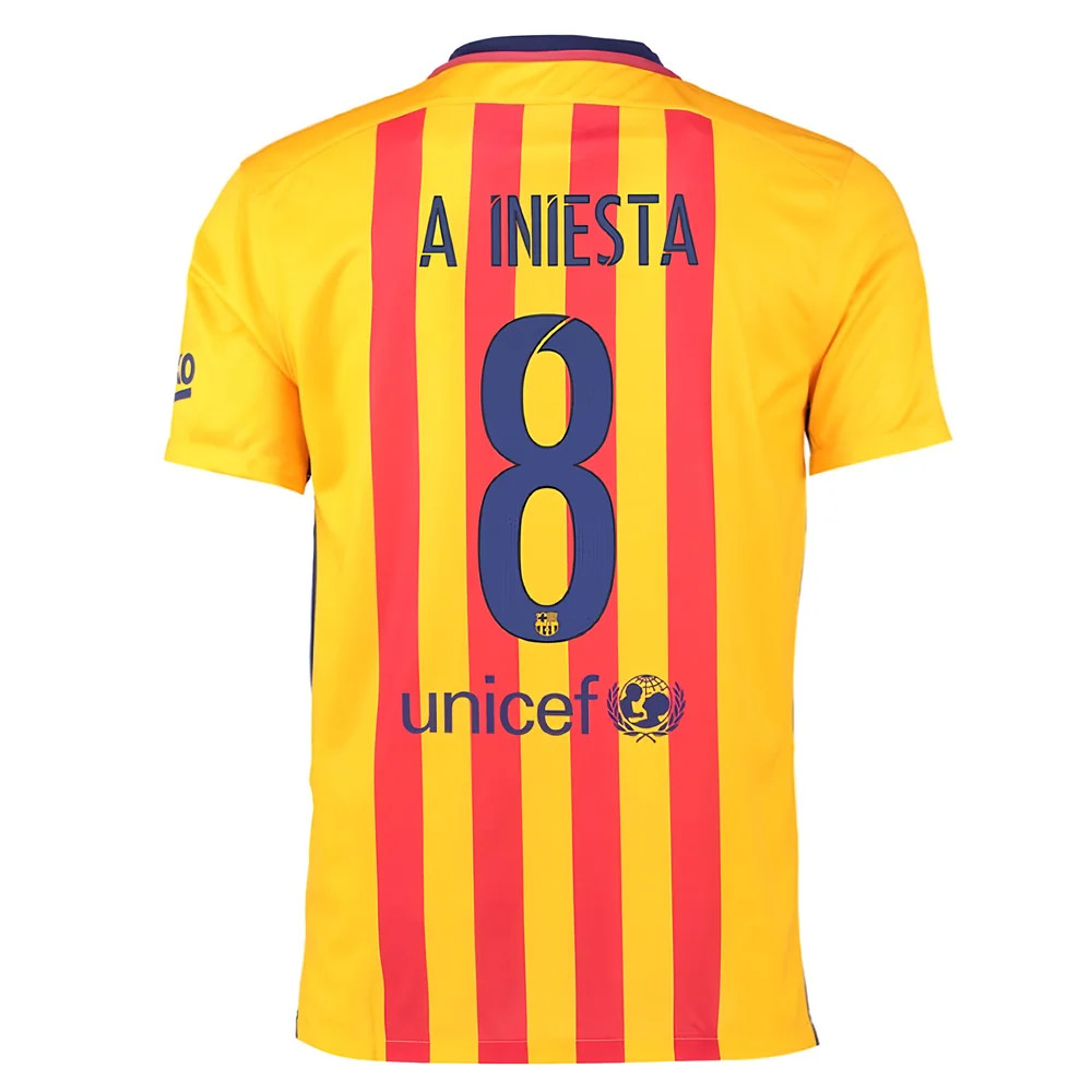 Click to view product details and reviews for 2015 16 Barcelona Away Shirt Iniesta 8 Kids. Click to view product details and reviews for 2015 16 Barcelona Away Shirt Iniesta 8 Kids.