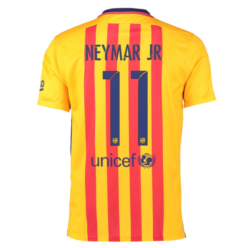 2015-16 Barcelona Away Shirt (Neymar jr 11) - Kids