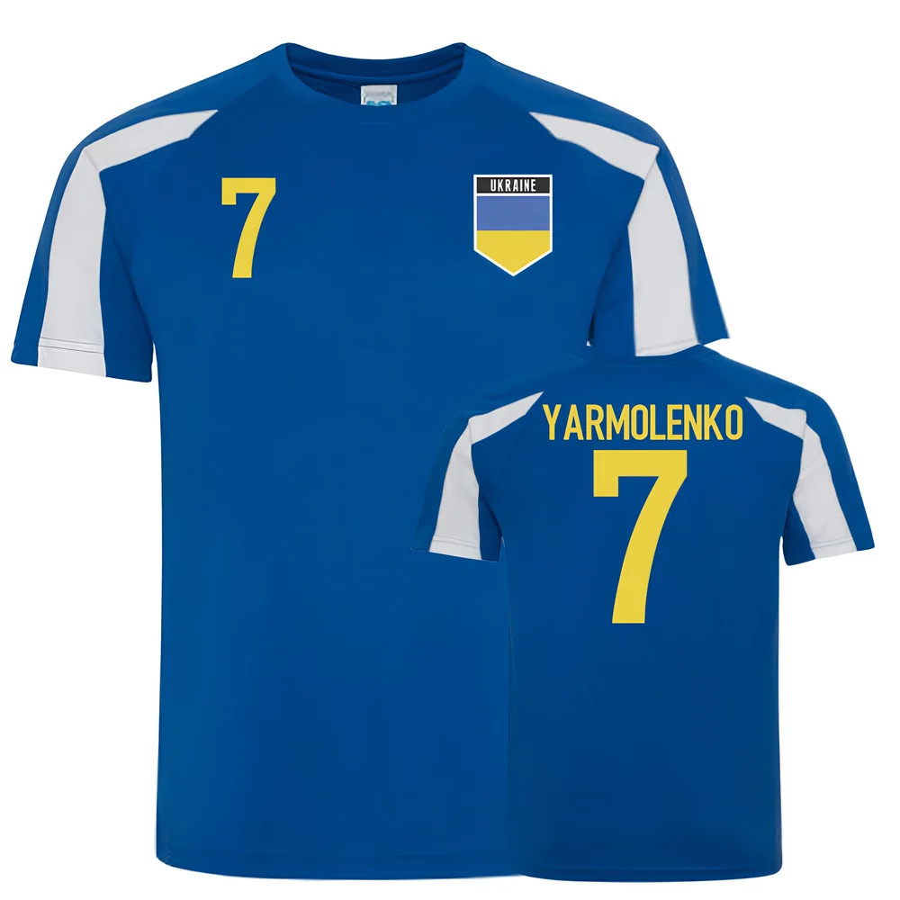 Click to view product details and reviews for Ukraine Sports Training Jersey Yarmolenko 7. Click to view product details and reviews for Ukraine Sports Training Jersey Yarmolenko 7.