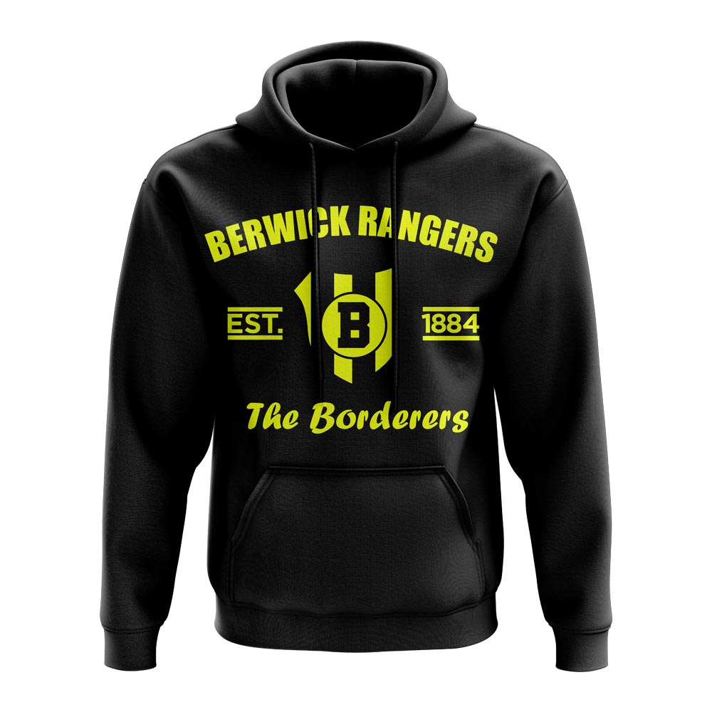 Click to view product details and reviews for Berwick Rangers Established Hoody Black.