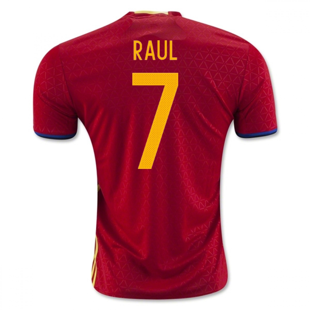 Click to view product details and reviews for 2016 2017 Spain Home Shirt Raul 7. Click to view product details and reviews for 2016 2017 Spain Home Shirt Raul 7.