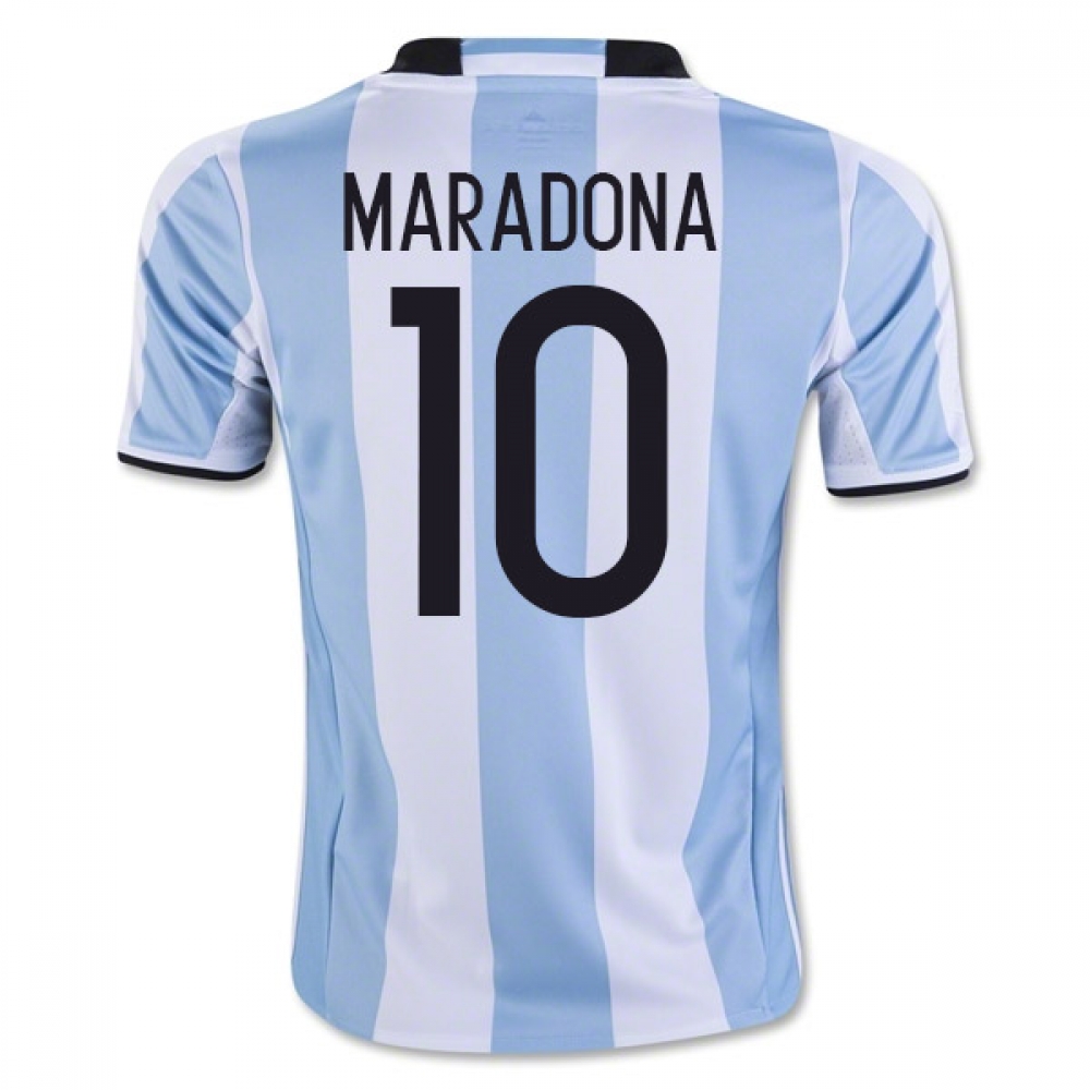 2016-17 Argentina Home Shirt (Maradona 