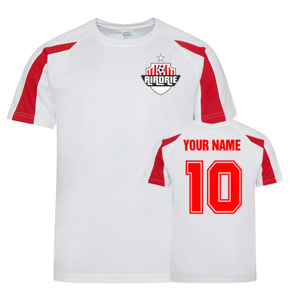 Click to view product details and reviews for Your Name Airdrie Sports Training Jersey White. Click to view product details and reviews for Your Name Airdrie Sports Training Jersey White.