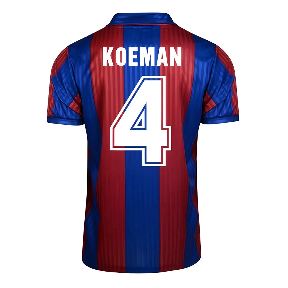 Click to view product details and reviews for Score Draw Barcelona 1992 Home Shirt Koeman 4. Click to view product details and reviews for Score Draw Barcelona 1992 Home Shirt Koeman 4.