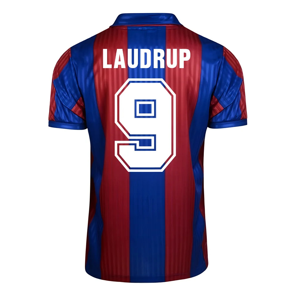 Click to view product details and reviews for Score Draw Barcelona 1992 Home Shirt Laudrup 9. Click to view product details and reviews for Score Draw Barcelona 1992 Home Shirt Laudrup 9.