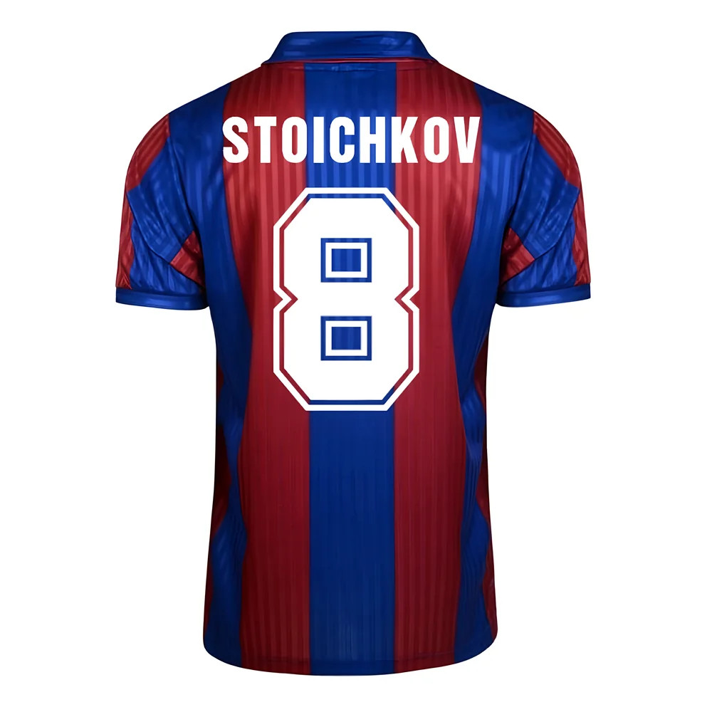 Click to view product details and reviews for Score Draw Barcelona 1992 Home Shirt Stoichkov 8. Click to view product details and reviews for Score Draw Barcelona 1992 Home Shirt Stoichkov 8.