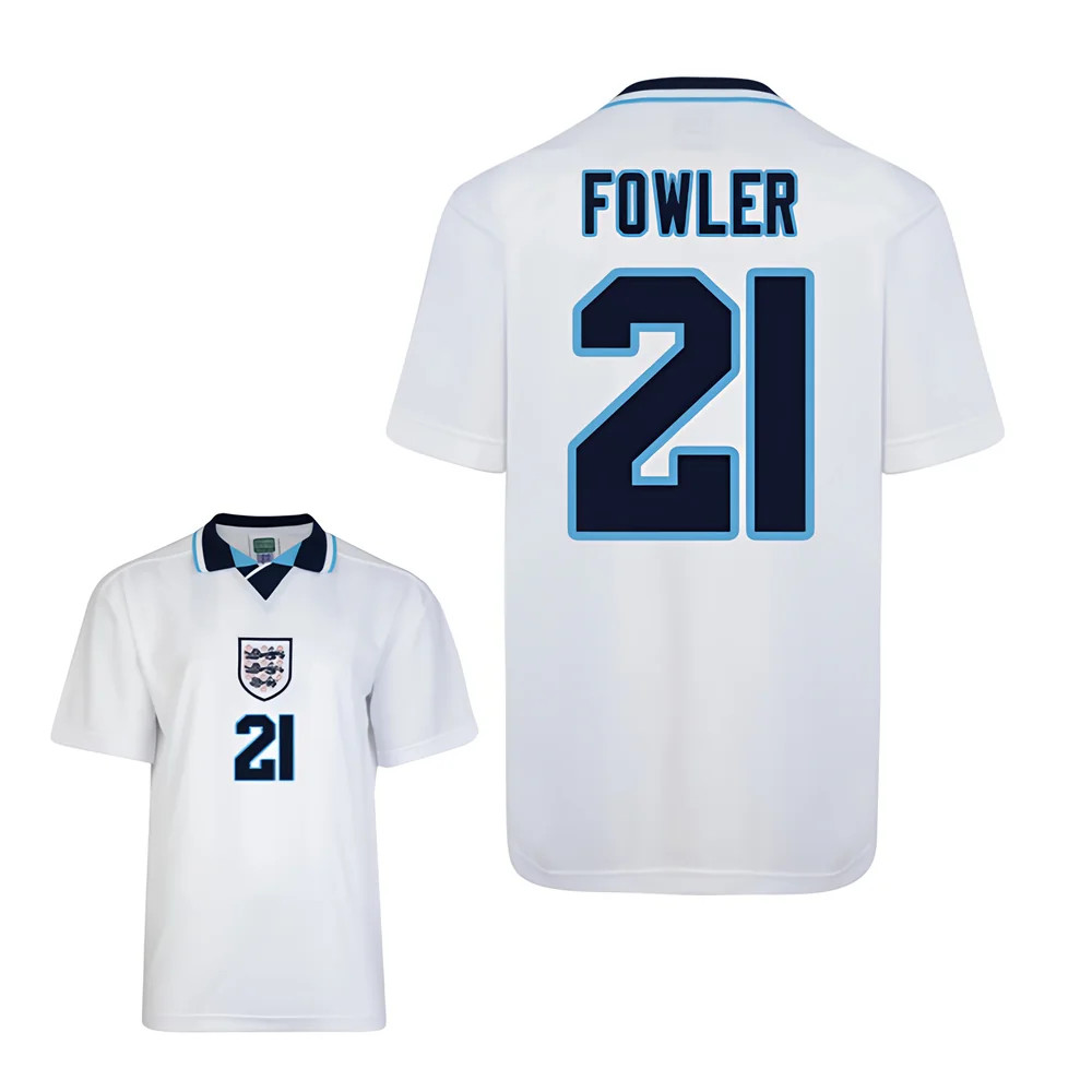 Click to view product details and reviews for Score Draw England Euro 1996 Home Shirt Fowler 21. Click to view product details and reviews for Score Draw England Euro 1996 Home Shirt Fowler 21.